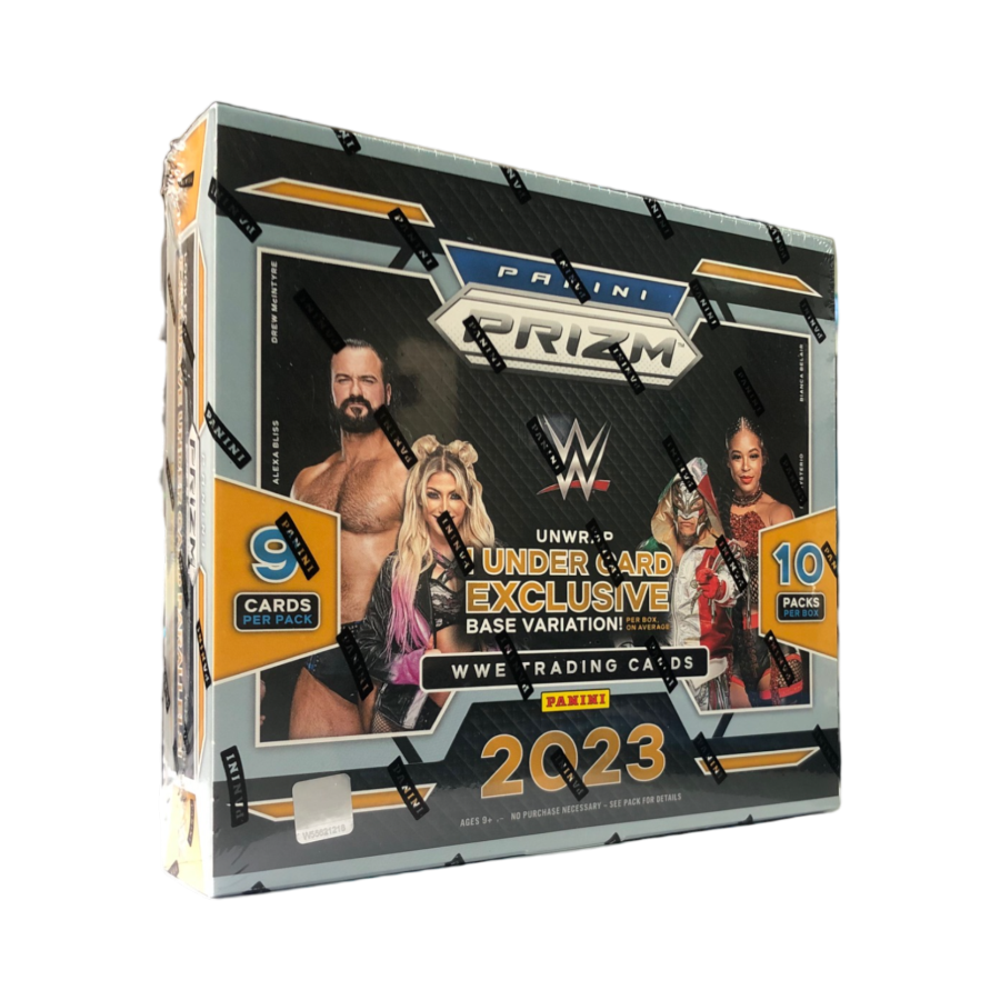 WWE - 2023 Prizm Under Card Hobby Trading Cards (Display of 10)