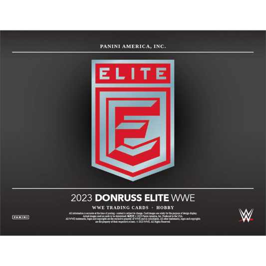 WWE - 2023 Donruss Elite WWE Hobby Trading Cards (Display of 20)