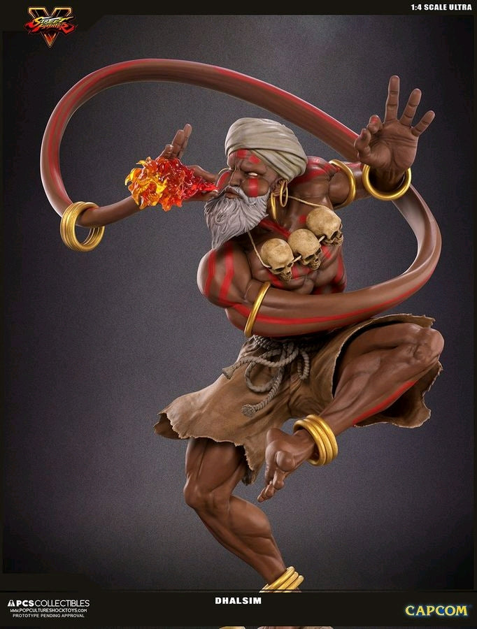 Street Fighter V - Dhalsim 1:4 Scale Statue - Ozzie Collectables