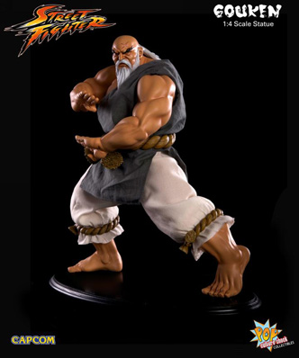 Street Fighter - Gouken Mixed Media 1:4 Scale Statue - Ozzie Collectables