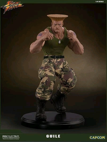 Street Fighter - Guile 1:4 Statue - Ozzie Collectables