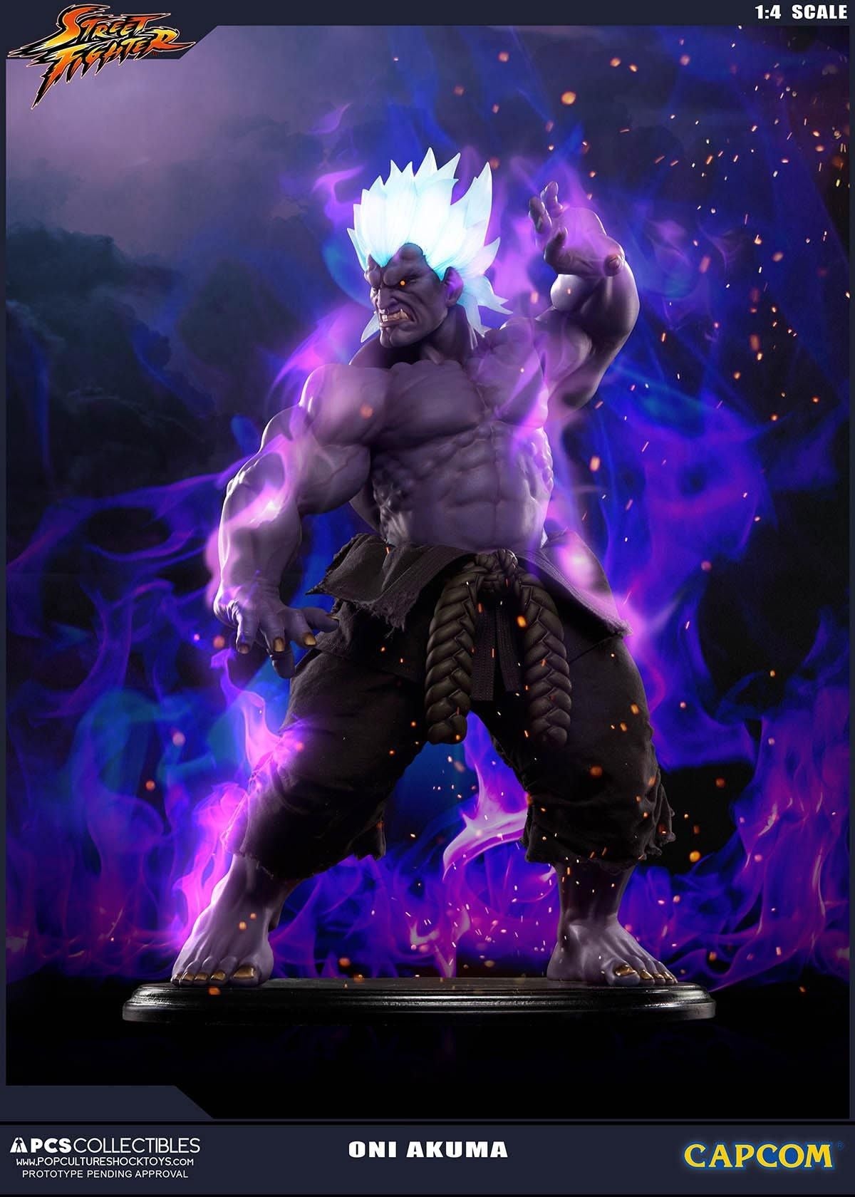 Street Fighter - Oni Akuma 1:4 Scale Statue - Ozzie Collectables