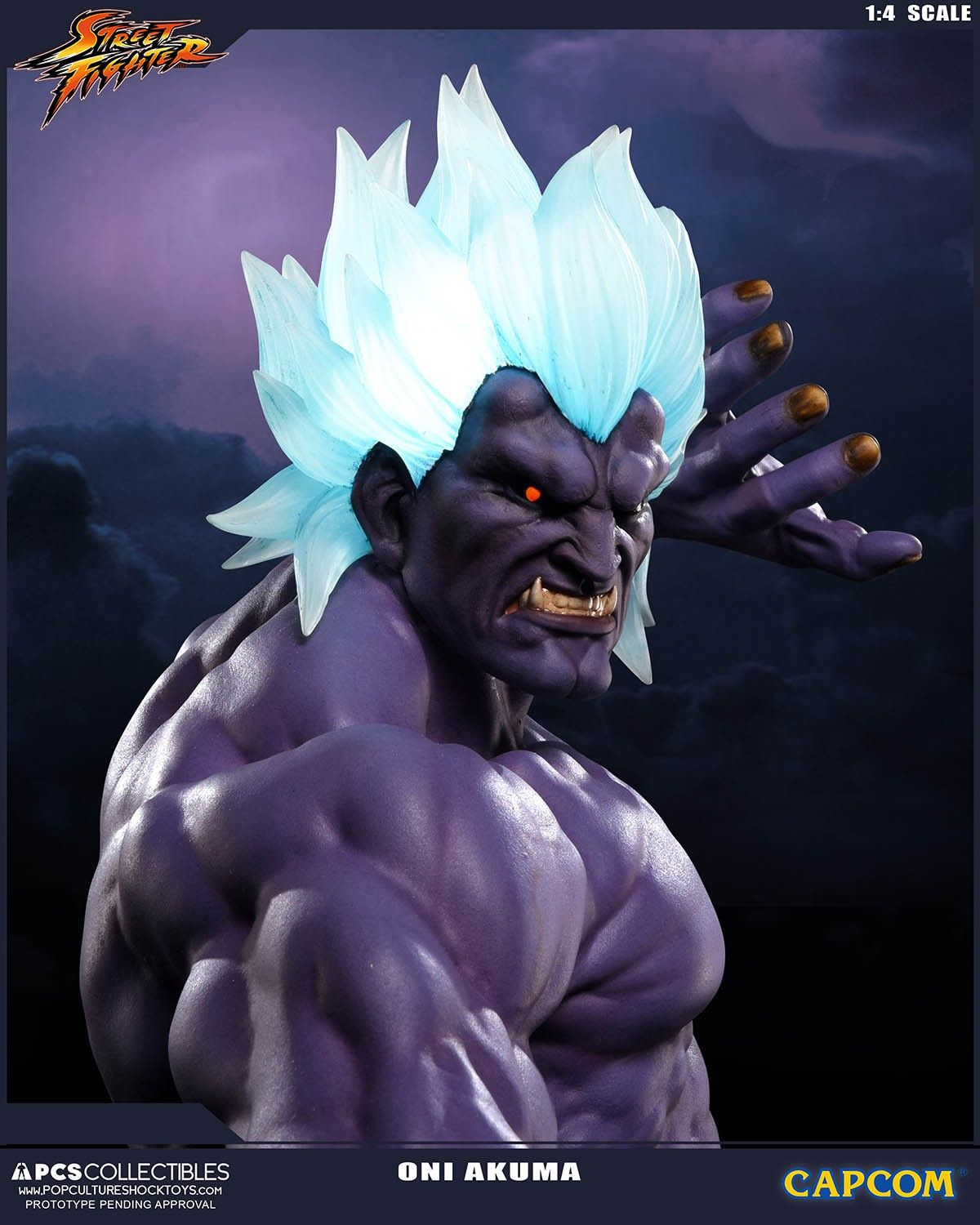 Street Fighter - Oni Akuma 1:4 Scale Statue - Ozzie Collectables