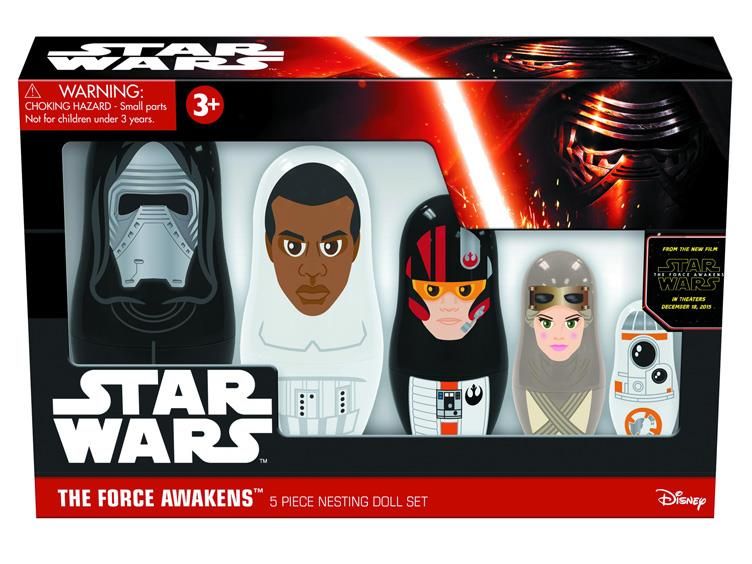 Star Wars - Episode VII The Force Awakens Nesting Dolls Set - Ozzie Collectables