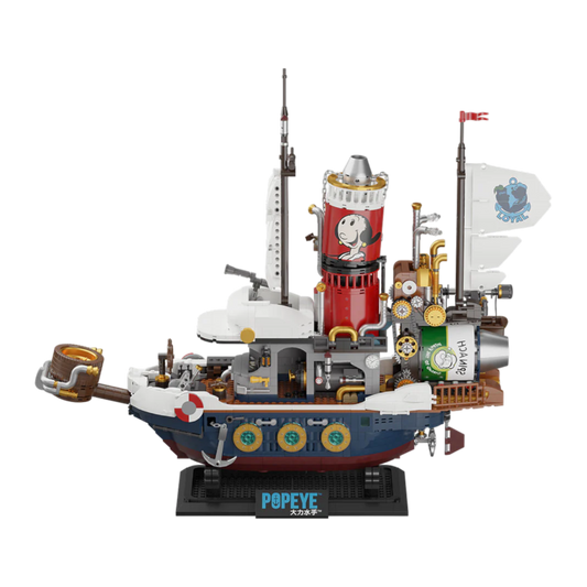 Popeye - Popeye's Adventure Ship Buildable Set (1845pcs)