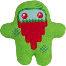 Shawnimals - Pocket Zombie Ninja 4" Plush - Ozzie Collectables