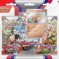 POKÉMON TCG Scarlet & Violet 1 Three-Booster Blister