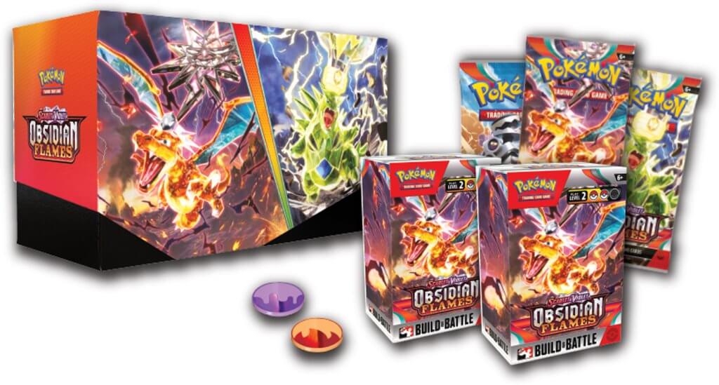 POKÉMON TCG Scarlet & Violet 3 Obsidian Flames - Build & Battle Stadium