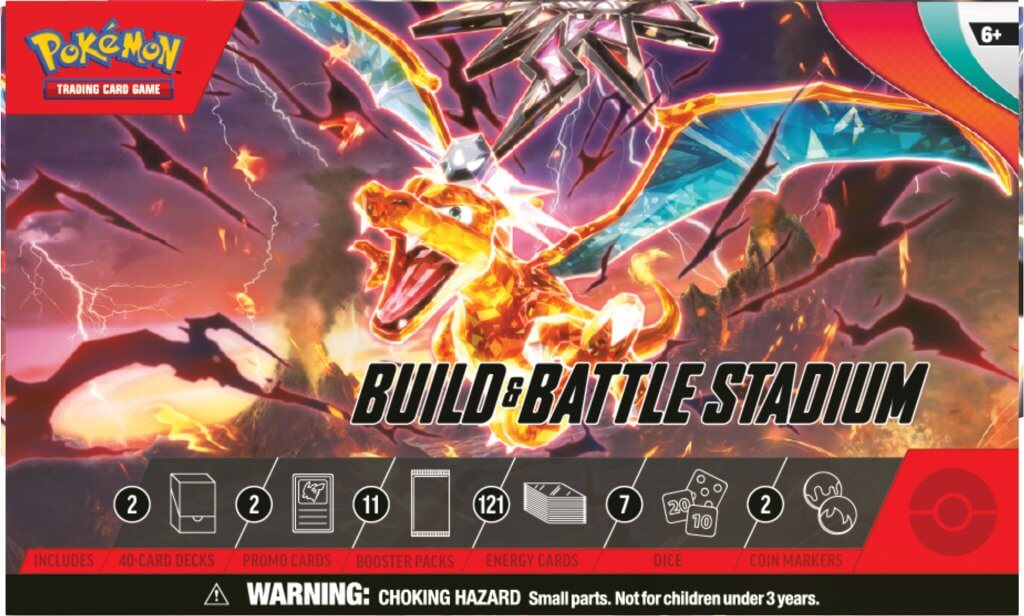 POKÉMON TCG Scarlet & Violet 3 Obsidian Flames - Build & Battle Stadium