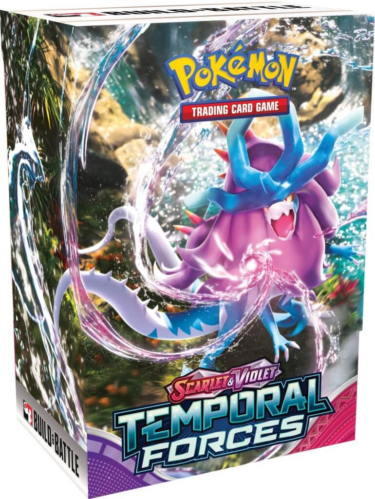 POKÉMON TCG Scarlet & Violet 5 Temporal Forces Build & Battle 
