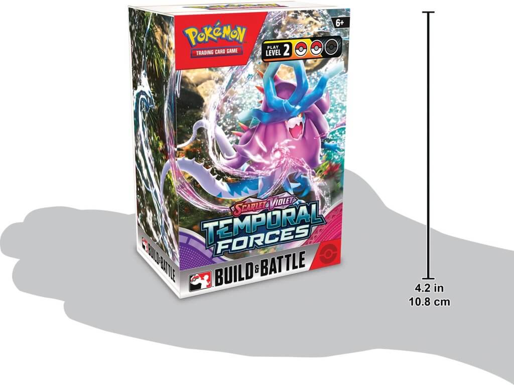 POKÉMON TCG Scarlet & Violet 5 Temporal Forces Build & Battle 