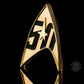 Star Trek - 50th Anniversary Replica Badge - Ozzie Collectables