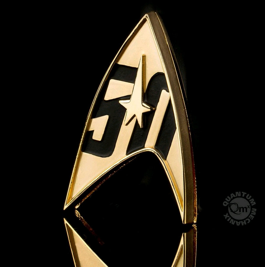Star Trek - 50th Anniversary Replica Badge - Ozzie Collectables
