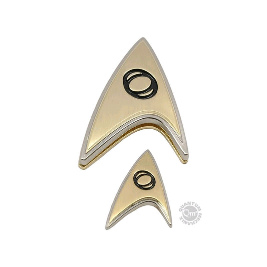 Star Trek: Discovery - Enterprise Science Badge & Pin Set - Ozzie Collectables