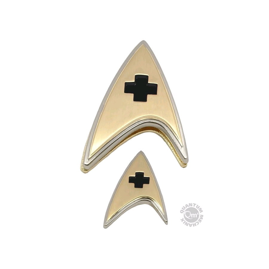 Star Trek: Discovery - Enterprise Medical Badge & Pin Set - Ozzie Collectables