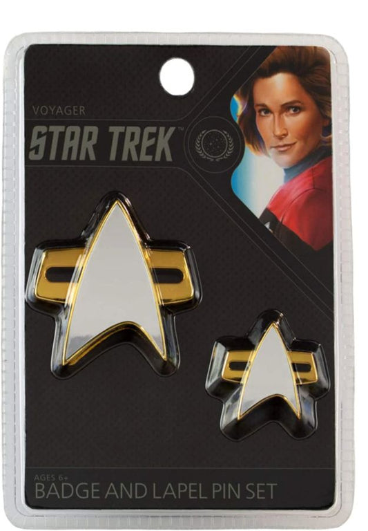 Star Trek: Voyager - Badge & Pin Set