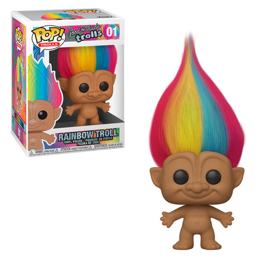 Trolls - Rainbow Troll with Hair Pop! Vinyl #01