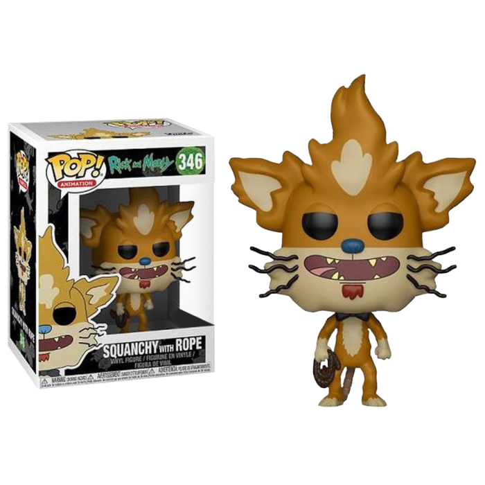 Rick and Morty - Squanchy with Rope US Exclusive Pop! Vinyl #346