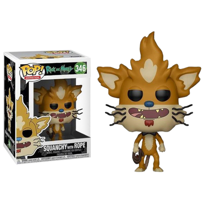 Rick and Morty - Squanchy with Rope US Exclusive Pop! Vinyl #346