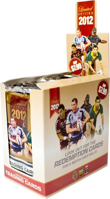 Rugby League - 2012 Limited Edition Trading Cards Display - Ozzie Collectables