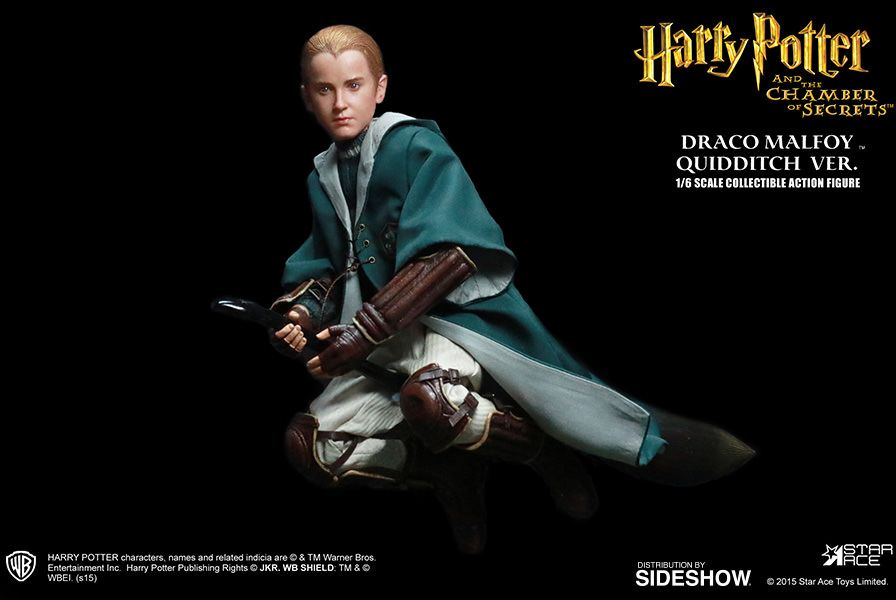 Harry Potter - Draco Malfoy Quidditch 12" 1:6 Scale Action Figure - Ozzie Collectables