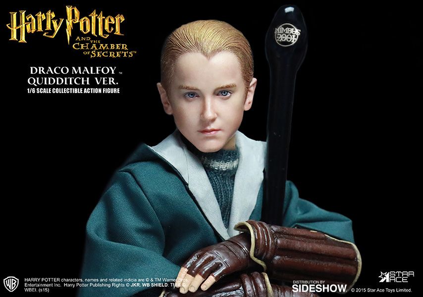 Harry Potter - Draco Malfoy Quidditch 12" 1:6 Scale Action Figure - Ozzie Collectables