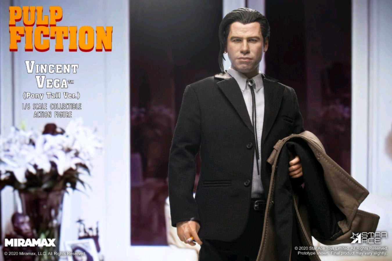 Pulp Fiction - Vincent Vega 1:6 Scale 12" Action Figure - Ozzie Collectables