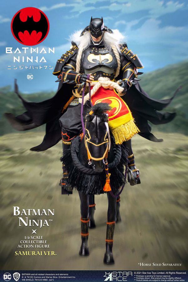 Batman - Ninja Samurai with Horse 1:6 Scale Action Figure