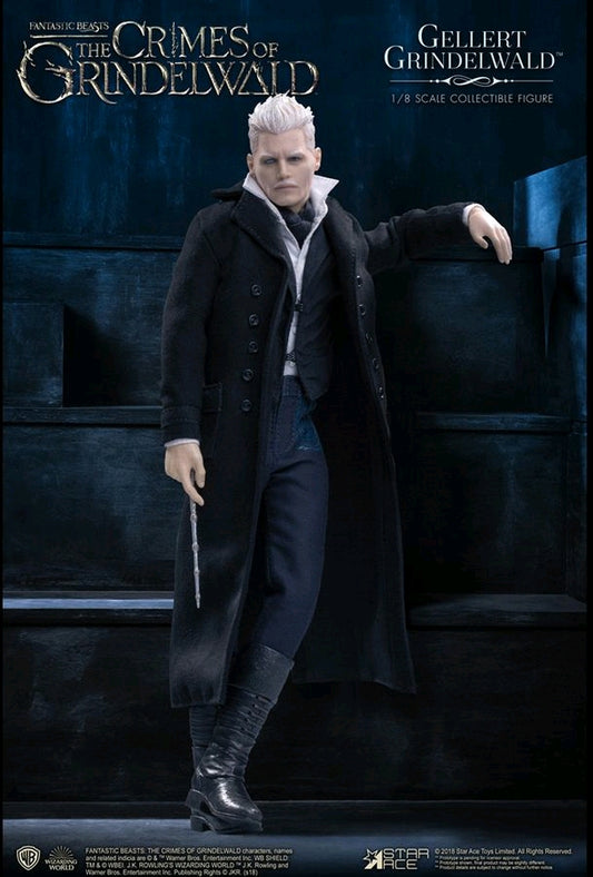 Fantastic Beasts 2: The Crimes of Grindelwald - Gellert Grindelwald 1:8 Scale Action Figure - Ozzie Collectables