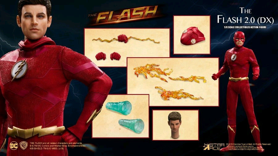 Arrow - Flash (Season 5) Deluxe 1:8 Scale Action Figure - Ozzie Collectables
