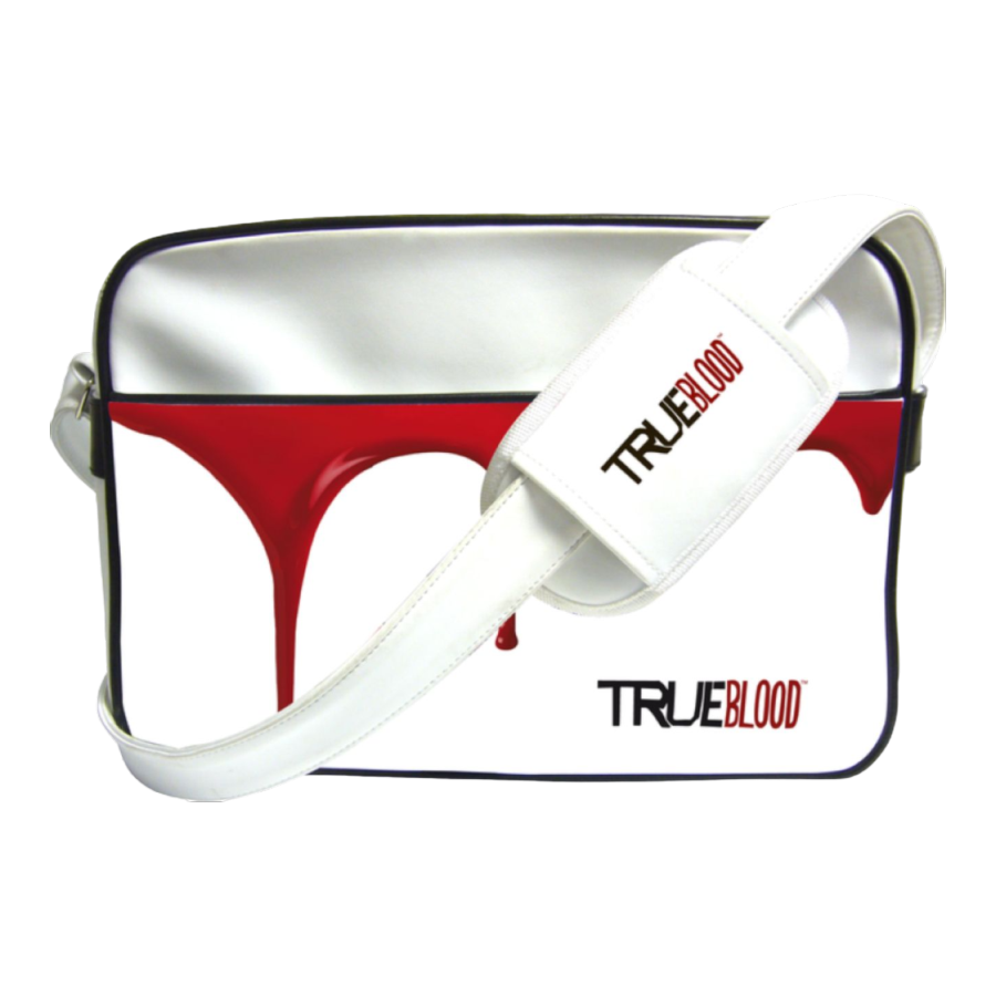 True Blood - Retro Bag Blood Drip White