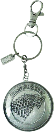 A Game of Thrones - Stark Shield Keychain