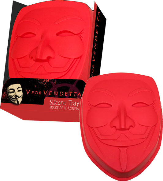 V for Vendetta - Mask Silicone Cake Mould - Ozzie Collectables