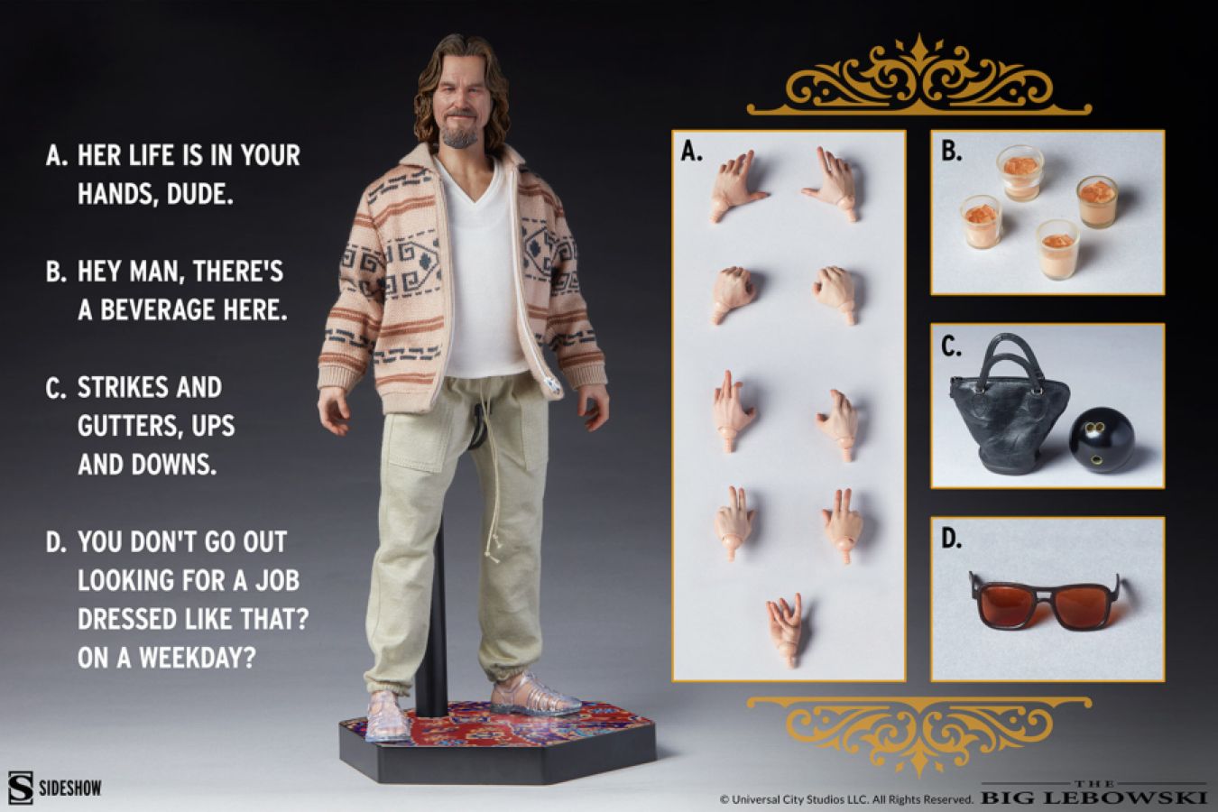 The Big Lebowski - The Dude 12" Action Figure