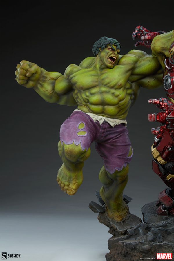 Marvel Comics - Hulk vs Hulkbuster Maquette