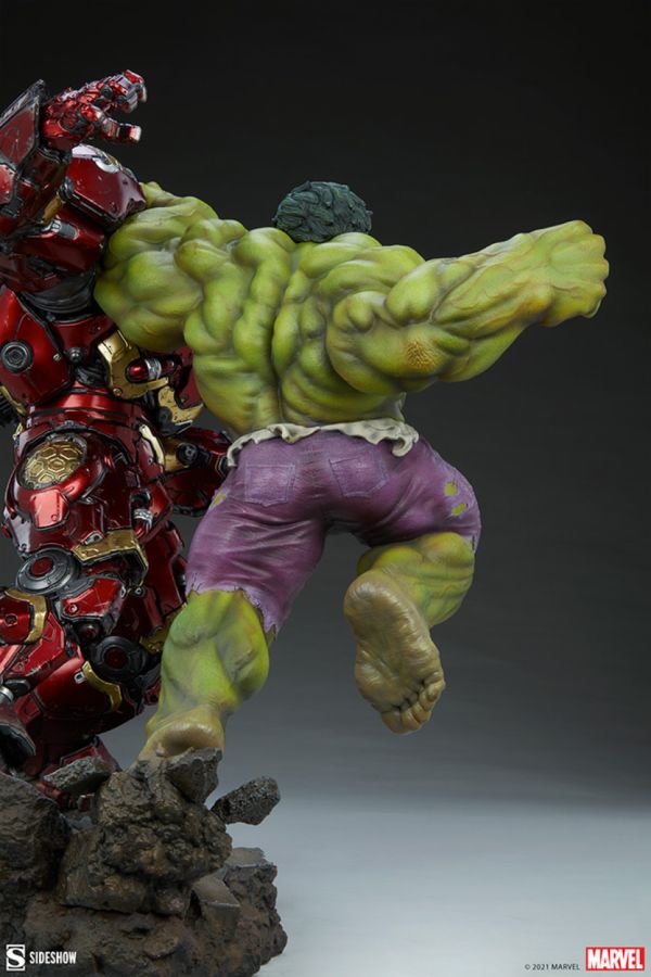 Marvel Comics - Hulk vs Hulkbuster Maquette