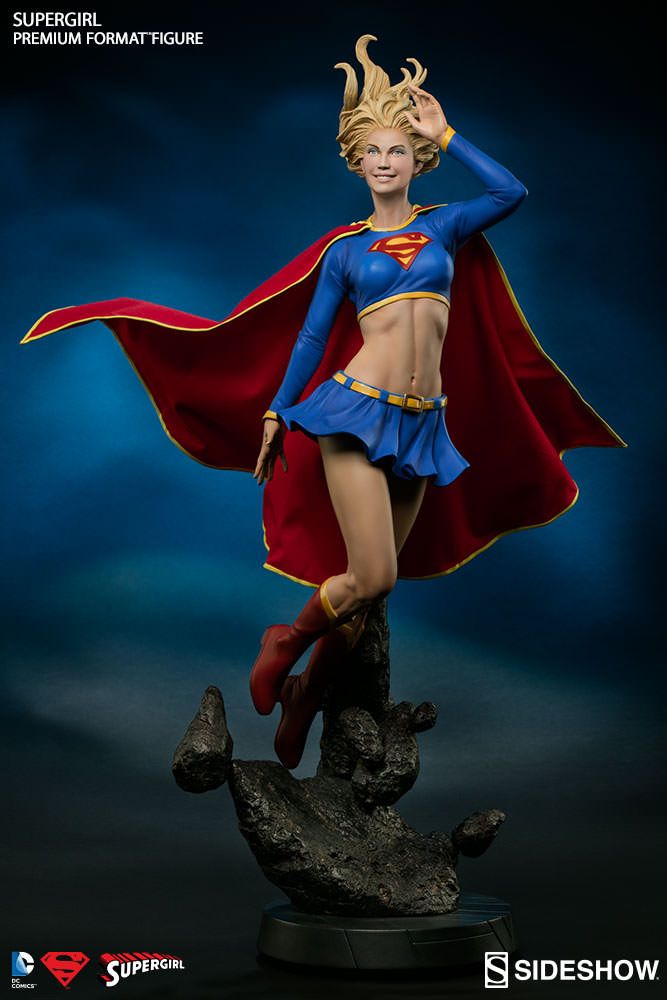 Superman - Supergirl Premium Format 1:4 Scale Statue - Ozzie Collectables