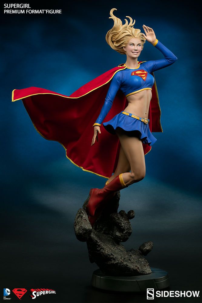 Superman - Supergirl Premium Format 1:4 Scale Statue - Ozzie Collectables