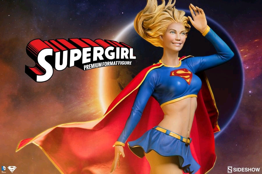 Superman - Supergirl Premium Format 1:4 Scale Statue - Ozzie Collectables