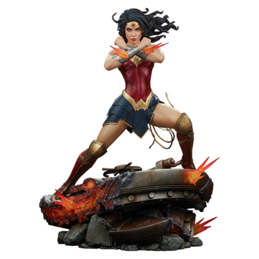 Wonder Woman - Saving The Day Premium Format Statue