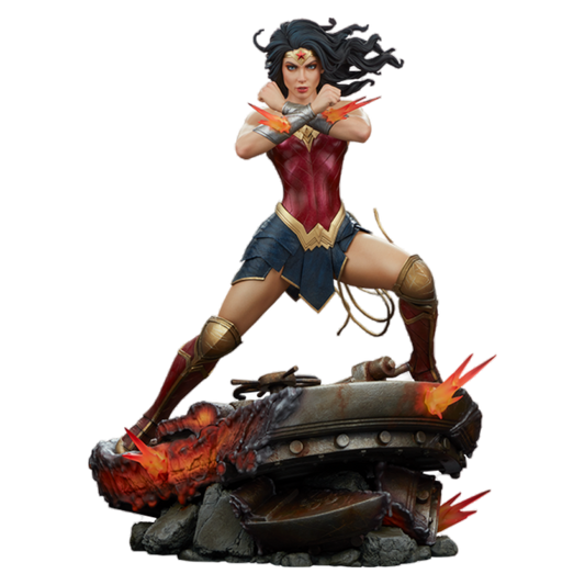 Wonder Woman - Saving The Day Premium Format Statue