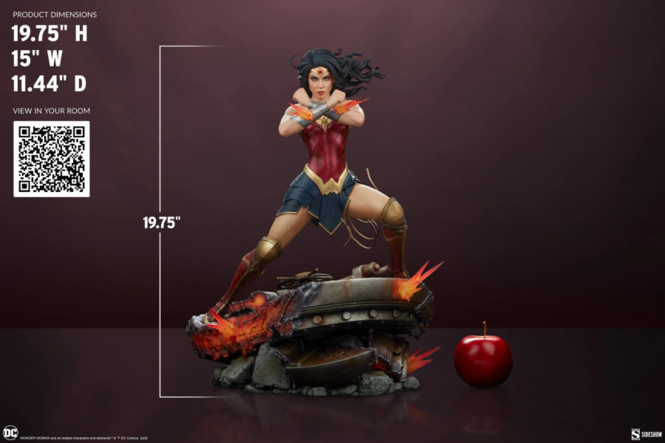 Wonder Woman - Saving The Day Premium Format Statue