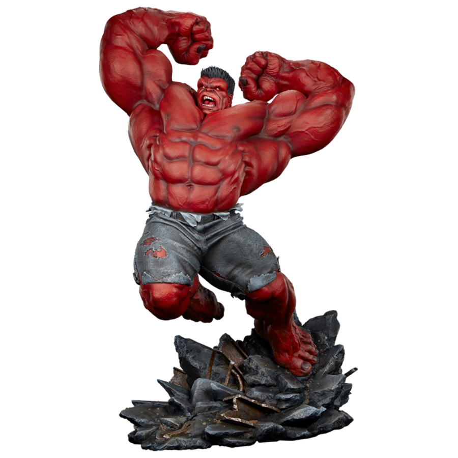 Hulk - Red Hulk: Thunderbolt Ross Premium Format Statue