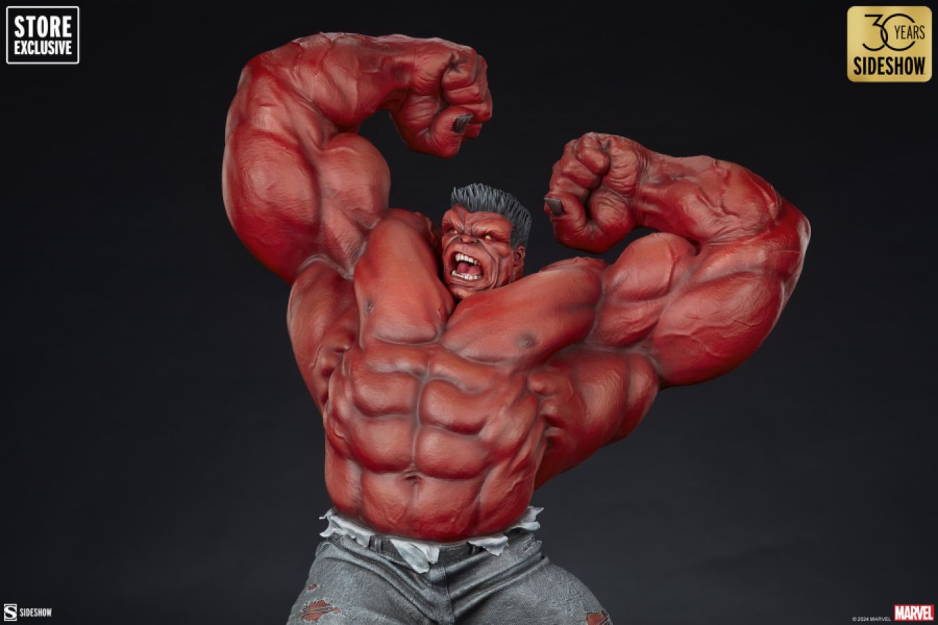 Hulk - Red Hulk: Thunderbolt Ross Premium Format Statue