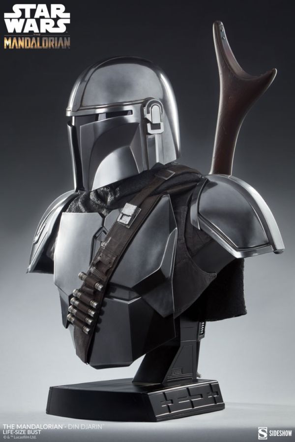 Star Wars: The Mandalorian - Din Djarin Life Size 1:1 Scale Bust