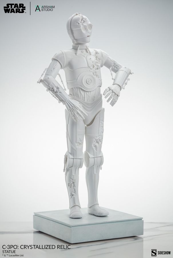 Star Wars - C-3PO Crystallized Relic Statue