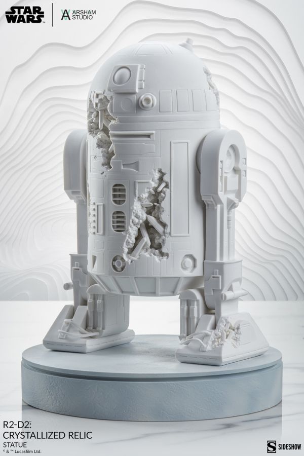 Star Wars - RD-D2 Crystallized Relic Statue