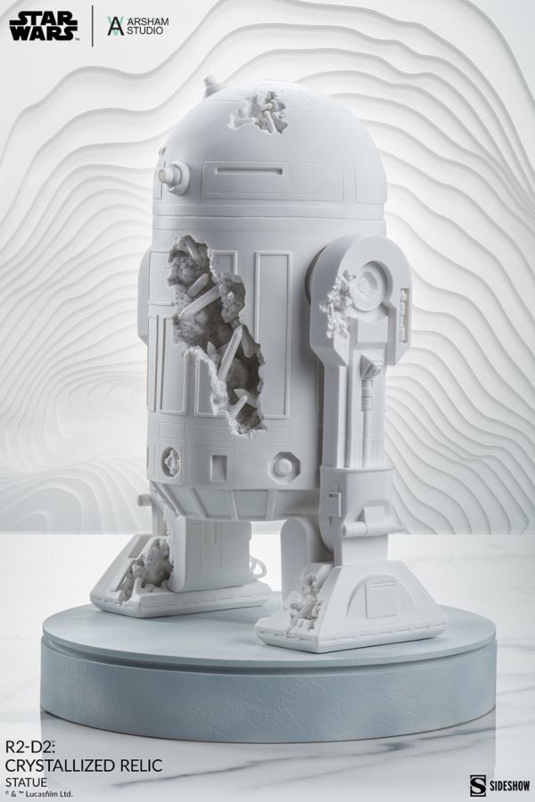 Star Wars - RD-D2 Crystallized Relic Statue