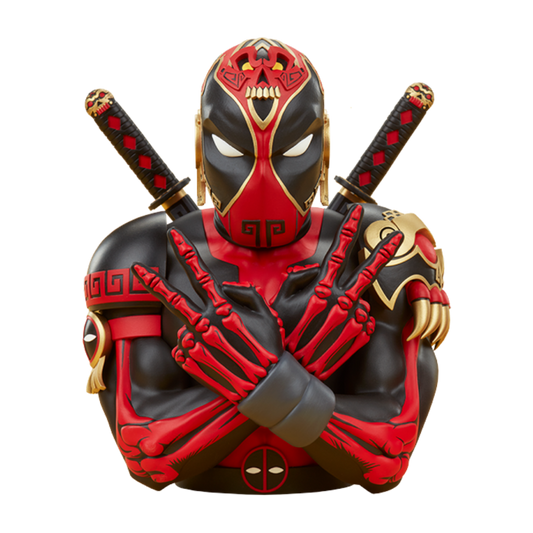 Deadpool - Aztec Designer Bust by Jesse Hernandez