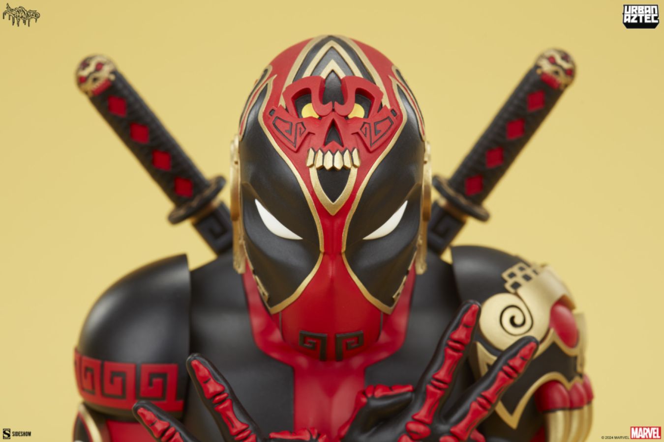 Deadpool - Aztec Designer Bust by Jesse Hernandez